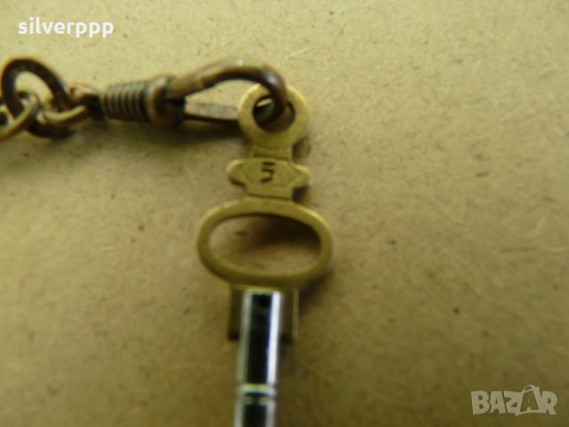  Масивен месингов кюстек с ключ , снимка 3 - Други ценни предмети - 30465498