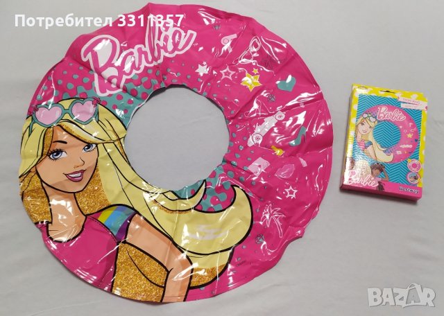 Нов пояс за плуване Barbie, снимка 3 - Надуваеми играчки - 42859150
