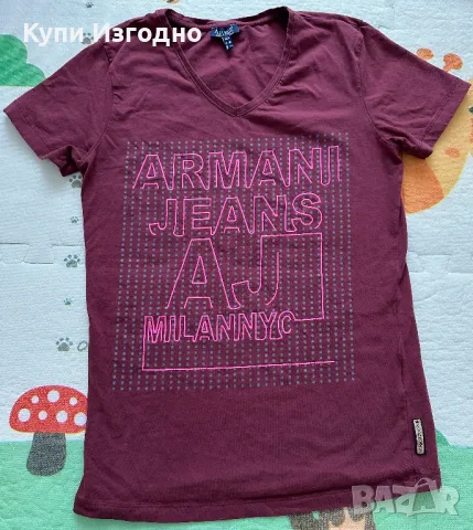  Оригинална дамска тениска Armani Jeans M размер