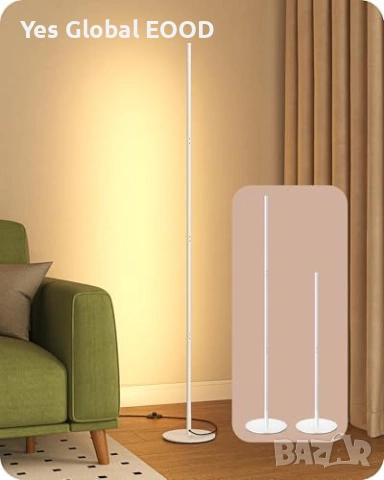 EDISHINE LED подова лампа 2 бр. 3000K, снимка 3 - Лед осветление - 53983621