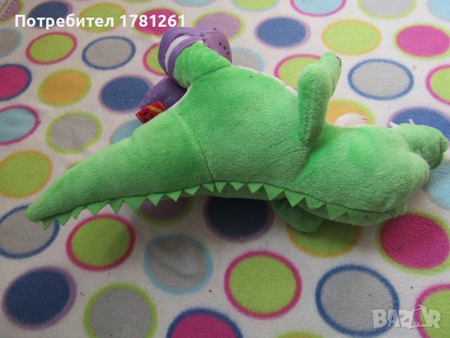Плюшена играчка крокодила Гена, снимка 5 - Плюшени играчки - 44358160
