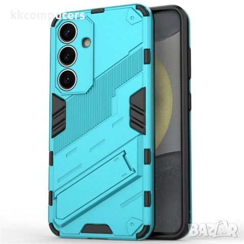 Samsung Galaxy A26 5G Punk Armor/ Kickstand PC+TPU Удароустойчив Калъф и Протектор, снимка 5 - Калъфи, кейсове - 51485053