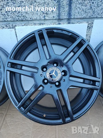 18" оригинални AMG джанти за Мерцедес RONAL, 5x112, c.o.66,6, снимка 7 - Гуми и джанти - 55981358