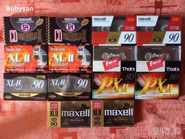 Аудио касети MAXELL : That's : Panasonic