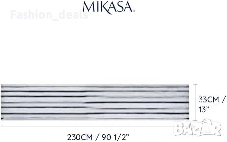 Нова Памучна Покривка Mikasa за маса- Рустик Дизайн - 230x34см Подарък дом, снимка 2 - Други стоки за дома - 42840094