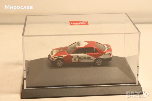 HERPA H0 1/87 BMW 3 РАЛИ МОДЕЛ КОЛИЧКА