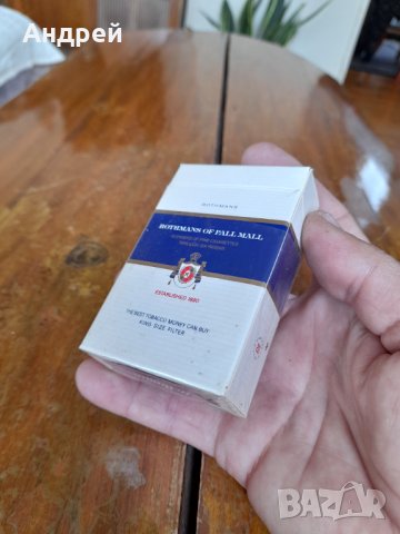 Стара кутия от цигари Rothmans, снимка 2 - Колекции - 42181667