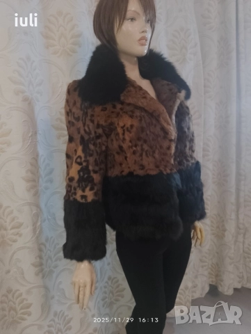 намаление на тигрово патенце естествен косъм , снимка 9 - Палта, манта - 52584849