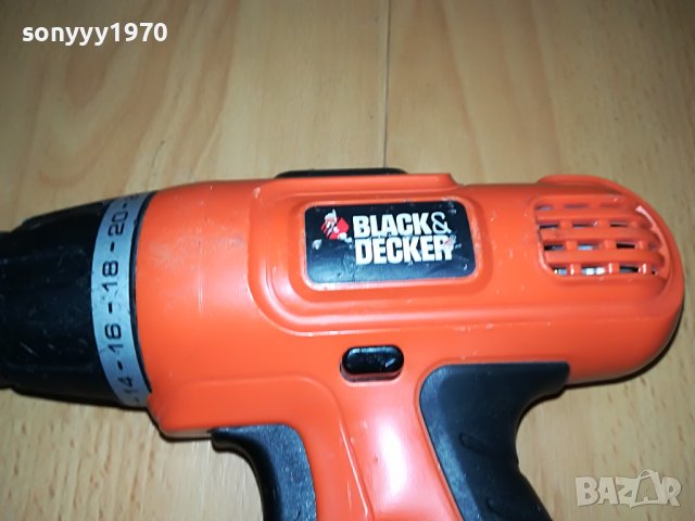 black & decker с батерия 2509220752, снимка 5 - Винтоверти - 38108507