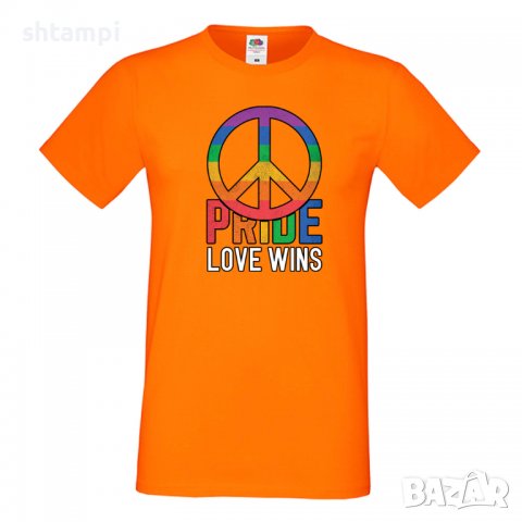 Мъжка тениска Pride Love Always Win multicolor Празник.Повод,Изненада, снимка 9 - Тениски - 37104998