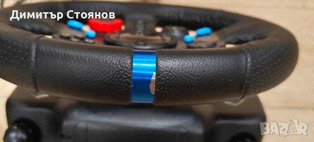 Logitech g 29+shifter+захранващ кабел+3 педала