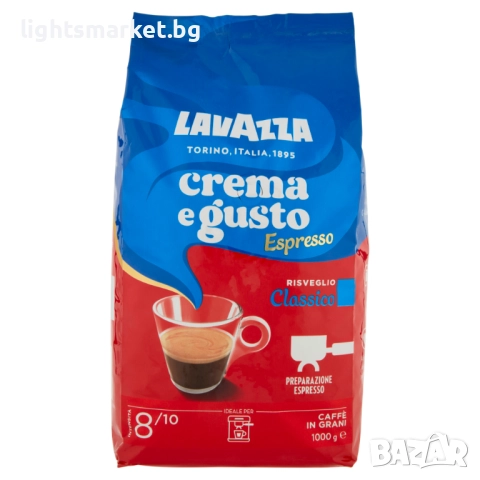 Lavazza Crema e Gusto Espresso 1кг кафе на зърна