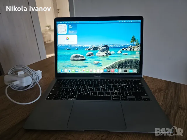 Apple MacBook Air M1 13 inch (2020) – 8GB RAM | 256GB SSD | 88% батерия | +зарядно | Space Gray