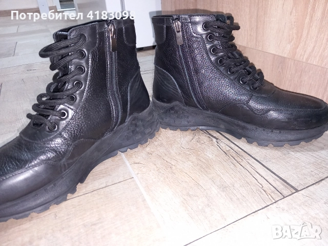 Дамски боти естествена кожа, снимка 5 - Дамски боти - 52992071