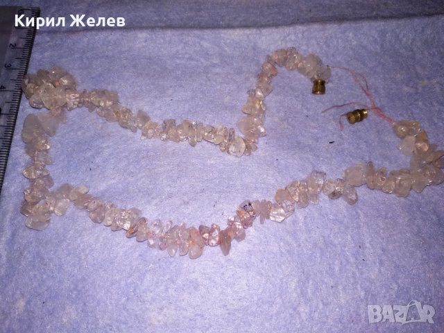 КОЛИЕ ГЕРДАН от БЛЕСТЯЩИ НАТУРАЛНИ ПЛАНИНСКИ КРИСТАЛИ 34696