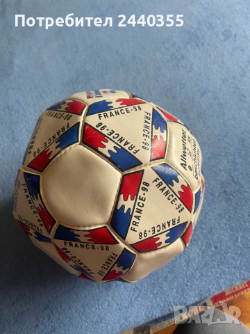 Ретро топка световно първенство Франция 1998, снимка 6 - Футбол - 36492192
