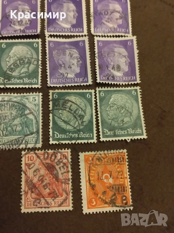Дойче Райх., снимка 10 - Филателия - 52632445