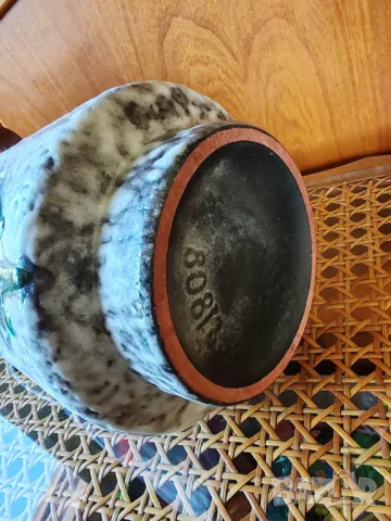 Цветна креамична кашпа - Германия .Нова, снимка 4 - Декорация за дома - 49030713