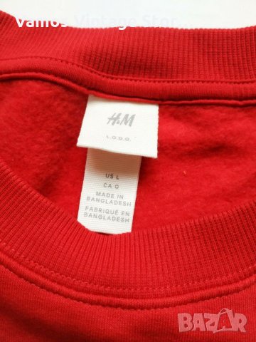 H&M Crew Neck - Мъжка Блуза, снимка 2 - Блузи - 31152865