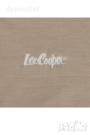 Мъжка оригинална тениска Lee Cooper Basic Tee, цвят - бежов, размери - S, M и XL, снимка 3 - Тениски - 39253679