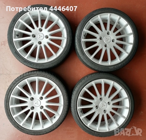 Джанти 17" 4х114.3 Митсубиши , снимка 2 - Гуми и джанти - 52055301