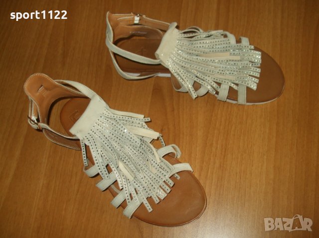 N37,5 Естествена кожа/нови немски сандали, снимка 2 - Сандали - 36707114