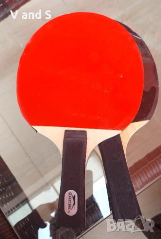 Хилки за тенис на маса Slazenger, 2 броя с целофаните по тях, снимка 4 - Тенис - 51846723