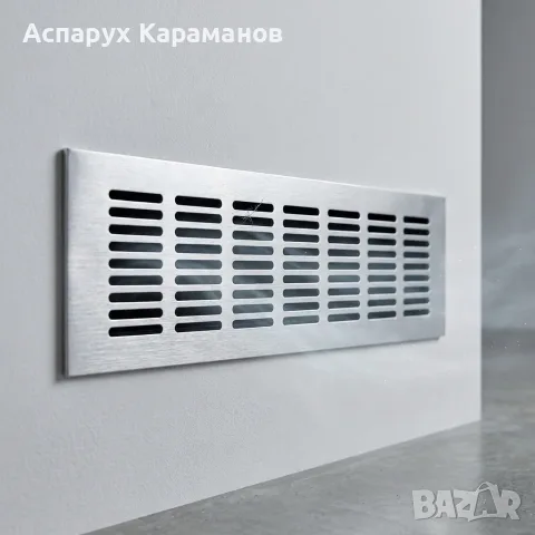 Алуминиеви решетки с отвори за вентилация, снимка 5 - Аксесоари за баня - 55915217