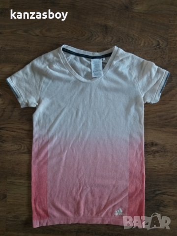 adidas PKNIT TEE - страхотна дамска тениска, снимка 4 - Тениски - 37495245