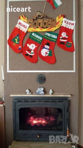Коледен чорап с име , снимка 3 - Коледни подаръци - 38037568
