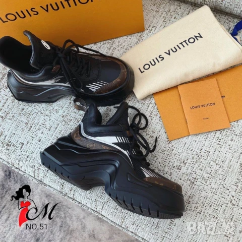 дамски маратонки от естествена кожа louis vuitton , снимка 18 - Маратонки - 51423755