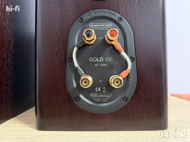 Тонколони Monitor Audio Gold 100 5G - британски акустичен шедьовър, снимка 12 - Тонколони - 55930928
