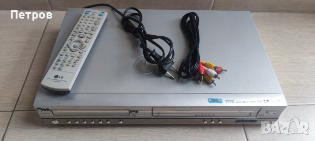 Видео LG DVD/VHS combo , снимка 2 - Плейъри, домашно кино, прожектори - 52288899