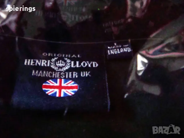 "Henri LLoyd"-черна риза 100%памук,размер L., снимка 3 - Ризи - 49870742