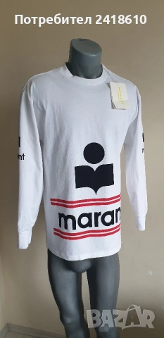 Isabel Marant Etoile Cotton Mens Size S НОВО! ОРИГИНАЛ! Мъжка Блуза!, снимка 6 - Блузи - 54256155