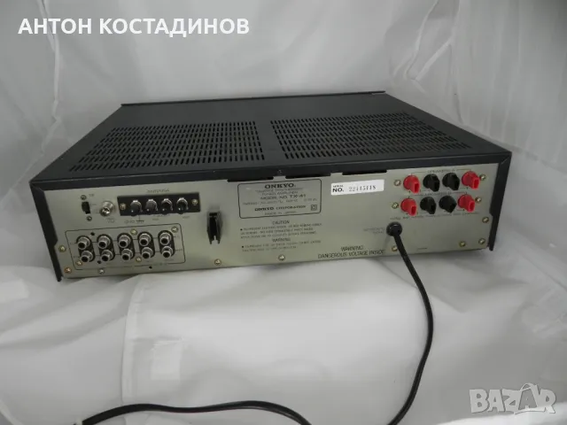 Продавам ONKYO дек ТА 2033 и ресийвър ТХ 41, снимка 12 - Аудиосистеми - 48812812