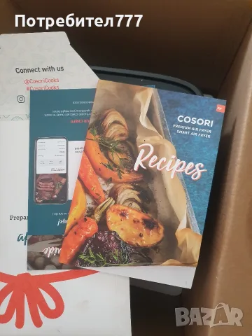 Aer fryer COSORI, снимка 8 - Фритюрници - 55815041