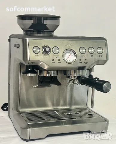  Еспресо машина Solis (Breville) BES870 с вградена мелачка + 3 мес. гаранция, снимка 8 - Кафемашини - 55900472