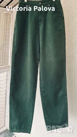 Зелени дънки MAC Германия, снимка 3 - Дънки - 48516615