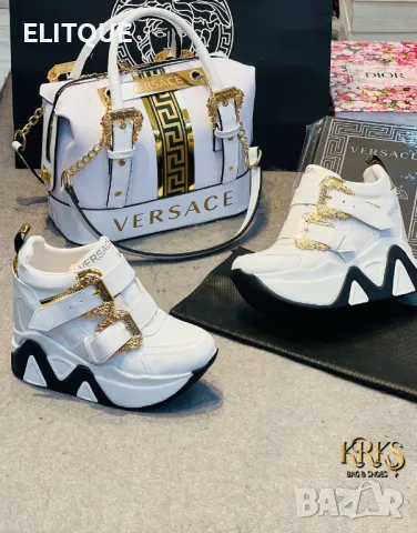 Дамски боти Louis Vuitton🔝Versace Код D1548, снимка 10 - Дамски боти - 48362219