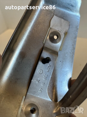 Хромирано покритие дясно за Mercedes Cls W219 (2009) A2197301048 , снимка 2 - Части - 54181988