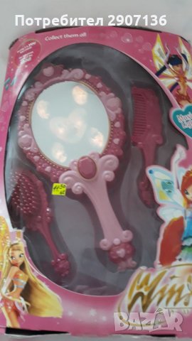 ВЪЛШЕБНО ОГЛЕДАЛЦЕ НА ПРИНЦЕСИТЕ С БАТЕРИИ , снимка 1