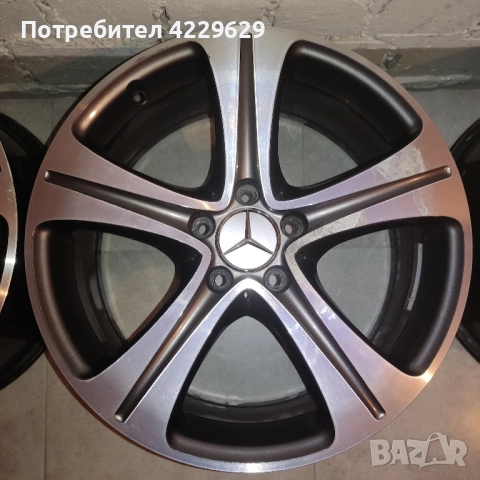 Оригинални алуминиеви джанти за Mercedes 18 цола., снимка 4 - Гуми и джанти - 51744027