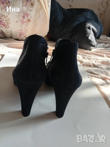 Черни дамски боти Paul green н.40 естествена кожа , снимка 4 - Дамски боти - 53071419