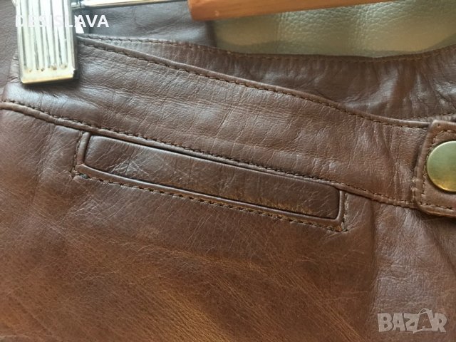 POLO RALPH LAUREN кожени дамски панталони XS/S, снимка 7 - Панталони - 34476532