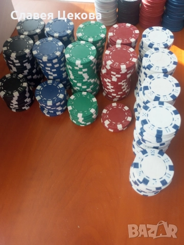 жетони за покер, снимка 3 - Други игри - 52198088