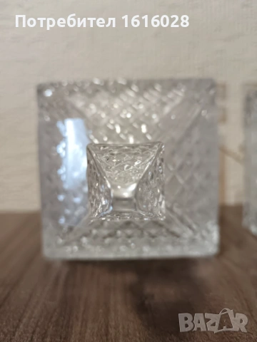 Стъклени захарници с капак., снимка 15 - Игри и пъзели - 43251223