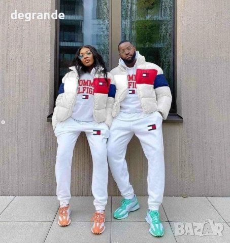 БЕЗПЛАТНА ДОСТАВКА ВАТИРАН Комплект от 3 части Tommy Hilfiger, снимка 2 - Спортни екипи - 51232054