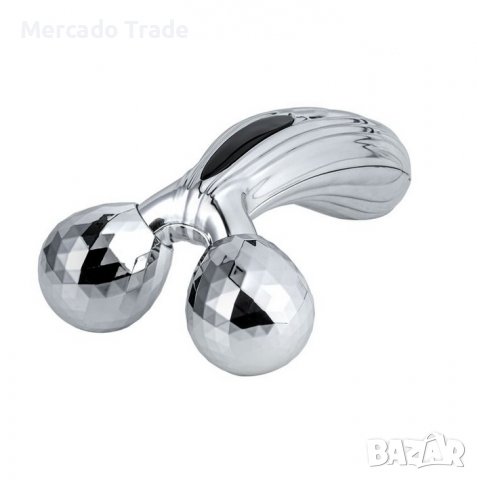 Соларен масажор Mercado Trade, 3D, Сребро, снимка 3 - Масажори - 38296615