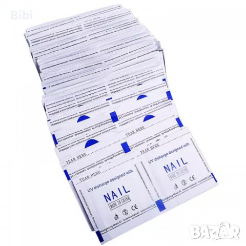 Тампони със ацетон за премахване , снимка 3 - Продукти за маникюр - 38966802